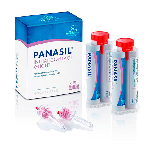 Panasil initial contact x-light Normal pack слепочный материал (2 х 50 мл) Kettenbach