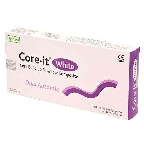 Core it White Dual Automix / Коре Ит Дуал Аутомикс белый (2 х 10 г) Spident