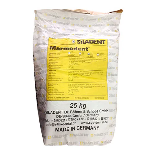 Marmodent / Мармодент гипс 3 класса прочный (розовый, 25 кг) Siladent