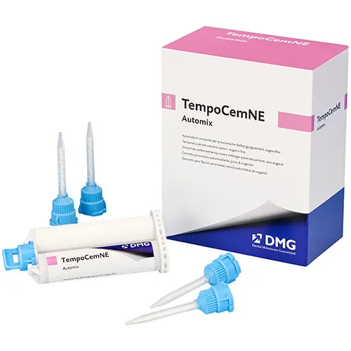 TempoCem Automix цемент для временной фиксации без эвгенола (60 г + 35 насадок) DMG