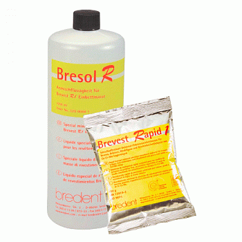Brevest R1/ Бревест Р1 набор масса + жидкость БрезольЭр (5 x 200 г + 0,25 л) Bredent