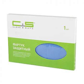 Фартук защитный MEDIUM II (голубой, 70 х 100 см, 1 шт) Clean + Safe
