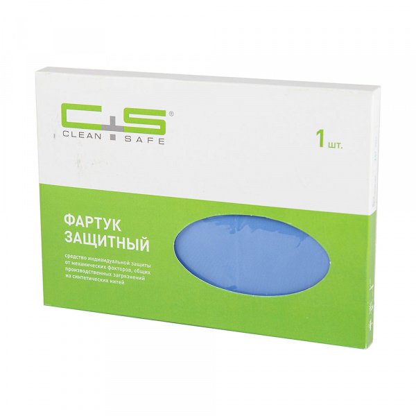 Фартук защитный MEDIUM II (голубой, 70 х 100 см, 1 шт) Clean + Safe