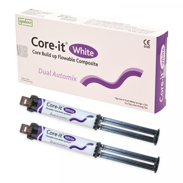 Кор ИТ Дуал / Core IT Dual белый шприц 2*10гр 2111WH