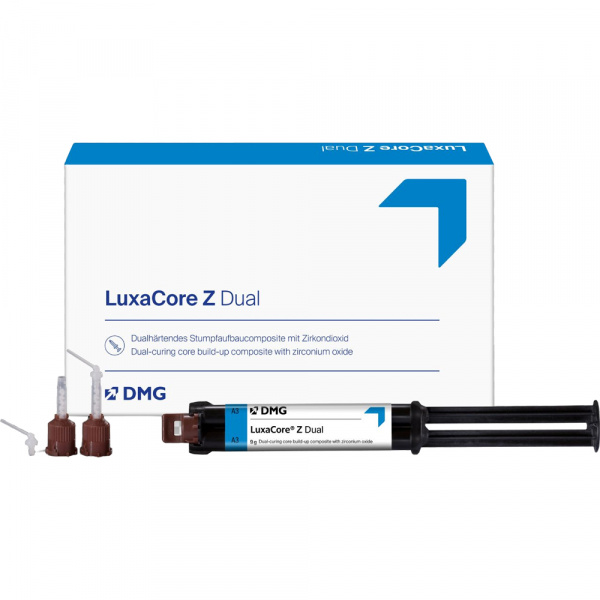 ЛюксаКор Дуал / LuxaCore Z-Dual Smartmix А3, шприц 2х9гр, 10 смеш.,10 интр.насадок