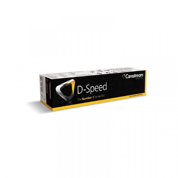 Пленка рентгеновская интраоральная D-Speed, 30,5x40,5мм, 100 шт